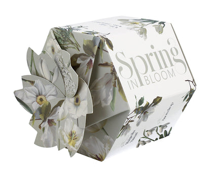DUO Spring in bloom Becher 400 ml WHITE FLOWERS mit Teesieb und Deckel, New Bone China Porzellan – Bild 4