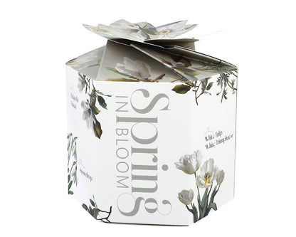 DUO Spring in bloom Becher 400 ml WHITE FLOWERS mit Teesieb und Deckel, New Bone China Porzellan – Bild 3