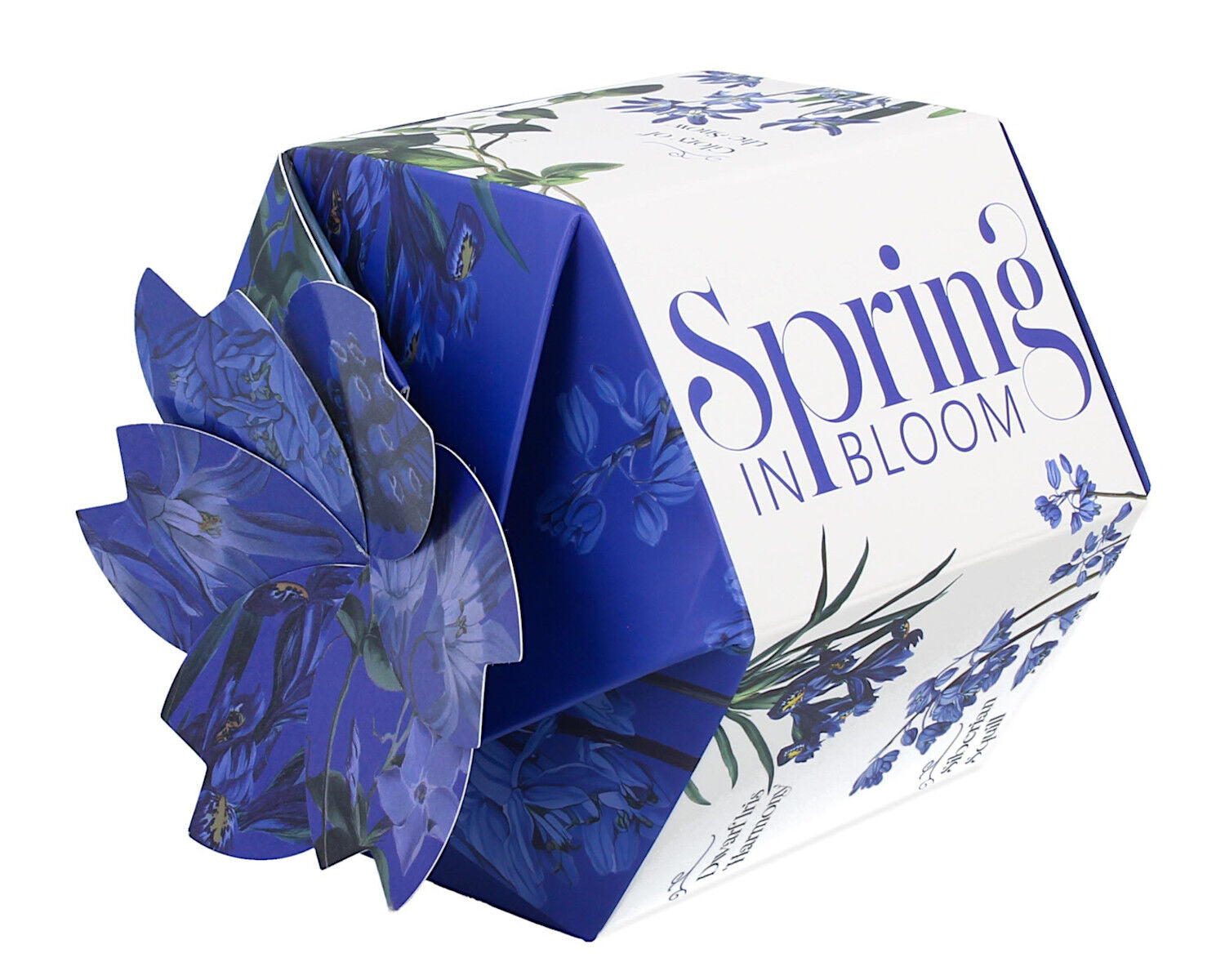 DUO Spring in bloom Becher 400 ml BLUE FLOWERS mit Teesieb und Deckel, New Bone China Porzellan – Bild 4