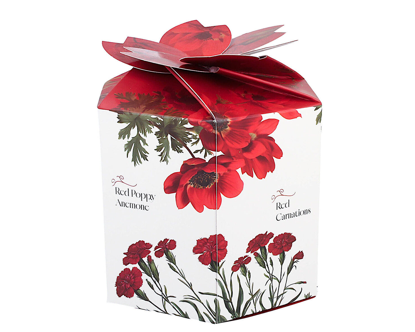 DUO Spring in bloom Becher 460 ml RED FLOWERS in dekorativer Box, New Bone China Porzellan – Bild 6