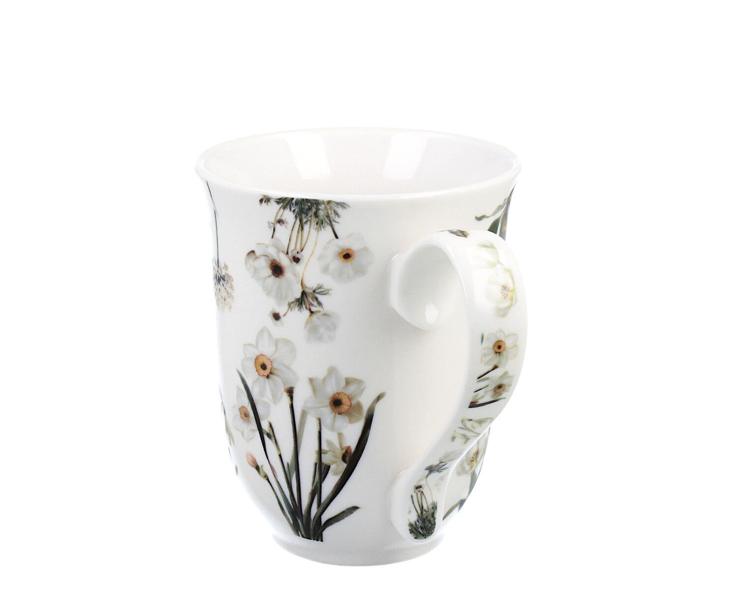 DUO Spring in bloom Becher 460 ml WHITE FLOWERS in dekorativer Box, New Bone China Porzellan – Bild 6