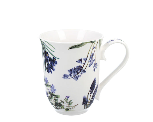 DUO Spring in bloom Becher 460 ml BLUE FLOWERS in dekorativer Box, New Bone China Porzellan – Bild 7