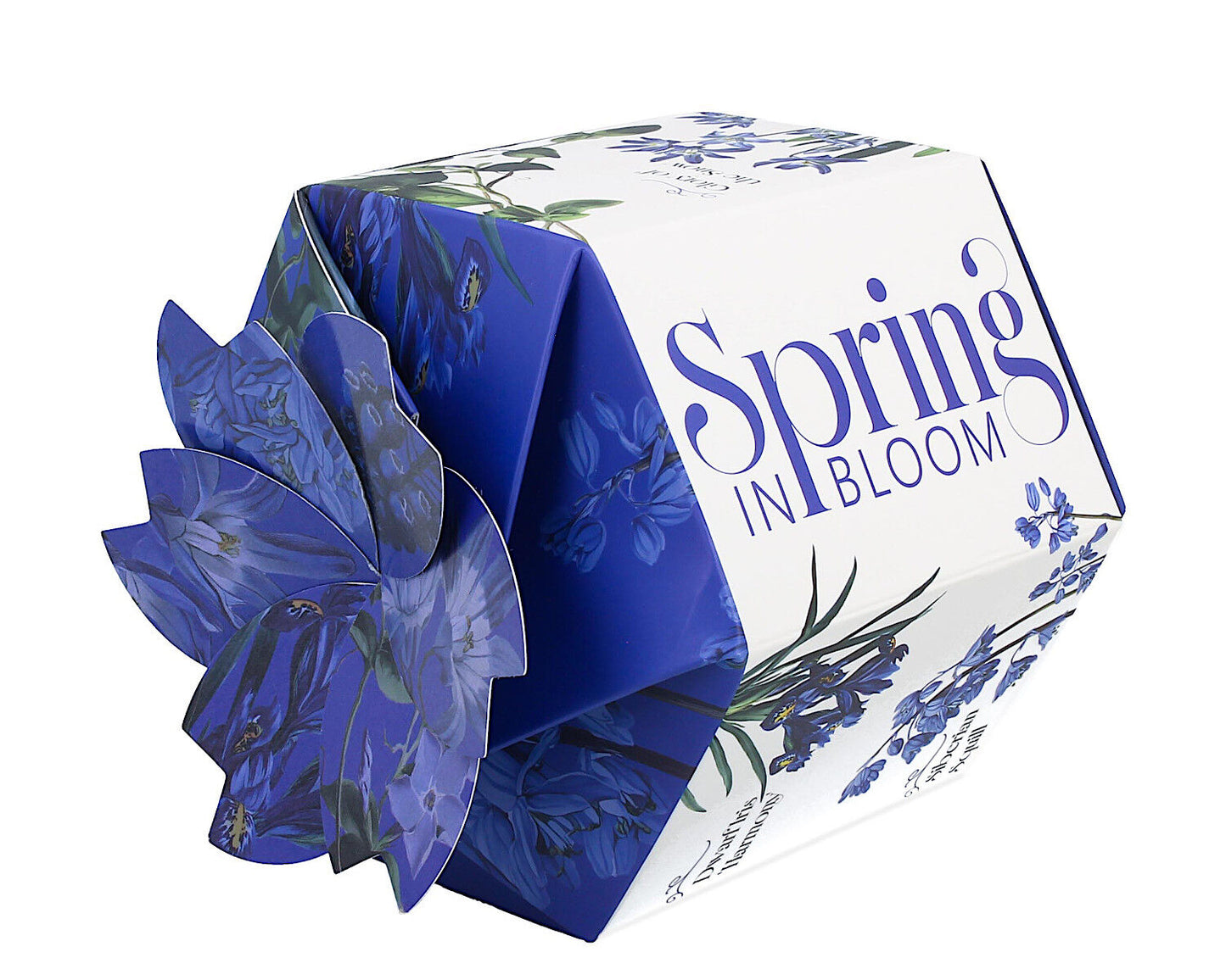 DUO Spring in bloom Becher 460 ml BLUE FLOWERS in dekorativer Box, New Bone China Porzellan – Bild 4