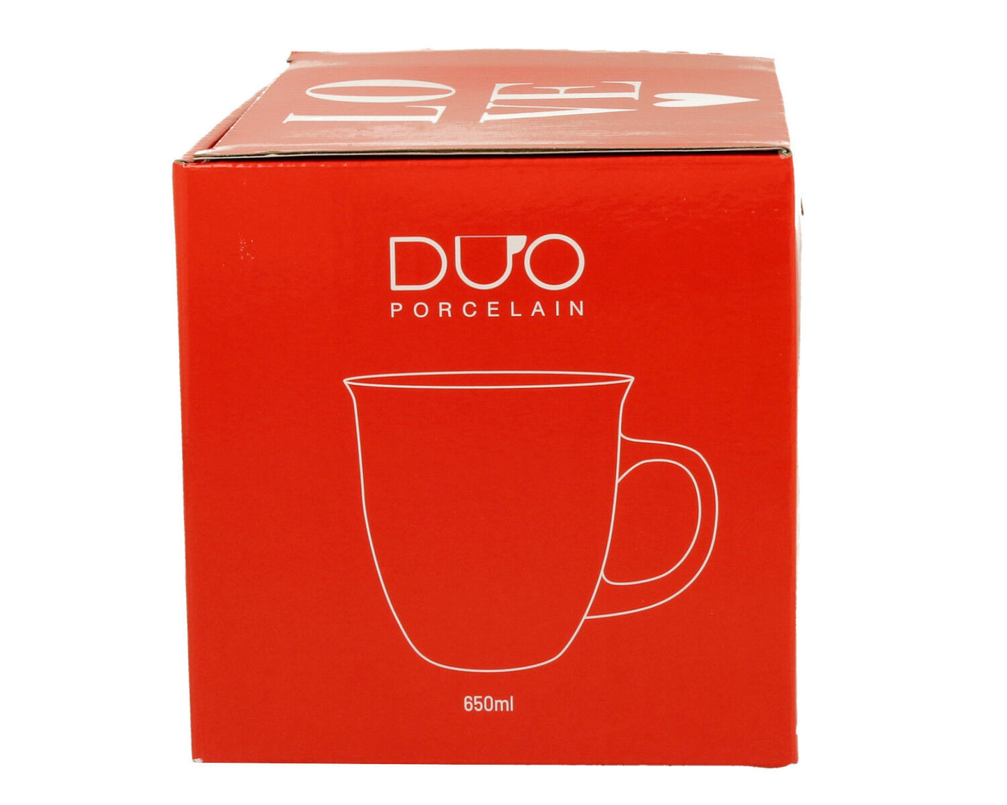 DUO HEARTS Becher 650 ml BEAR on a BIKE, New Bone China Porzellan – Bild 2