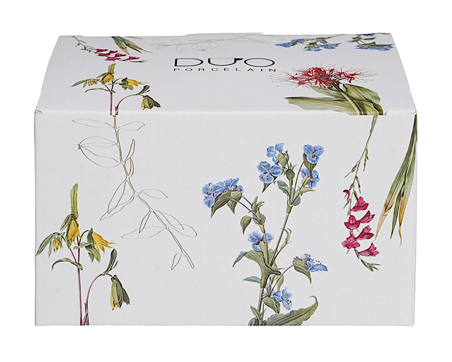 DUO COLORS OF NATURE Butterdose für bis zu ca. 250 g Butter, New Bone China Porzellan – Bild 3