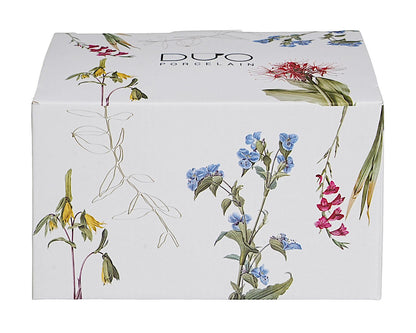 DUO COLORS OF NATURE Butterdose für bis zu ca. 250 g Butter, New Bone China Porzellan – Bild 3