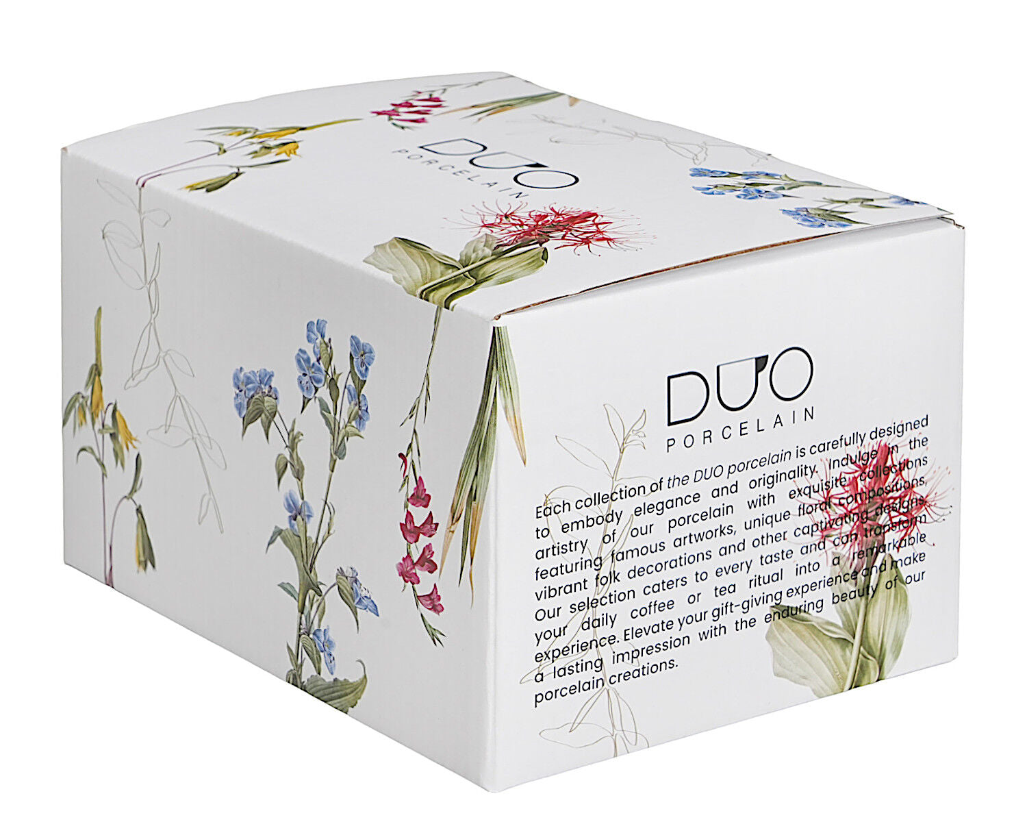 DUO COLORS OF NATURE Butterdose für bis zu ca. 250 g Butter, New Bone China Porzellan – Bild 4
