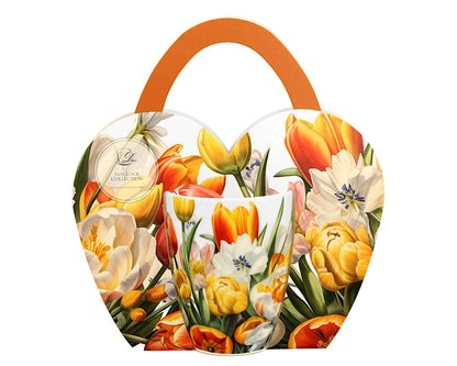 DUO Flowers Classic Becher 360 ml TULIPS in Tragetasche New Bone China Porzellan – Bild 3