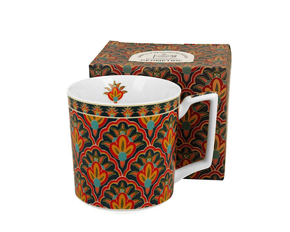 10er SET DUO GEOMETRIC FESTUM Tasse 400 ml, New Bone China Porzellan – Bild 3