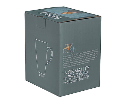 DUO ART GALLERY Becher 650 ml PORTRAIT OF Van Gogh, New Bone China Porzellan – Bild 2