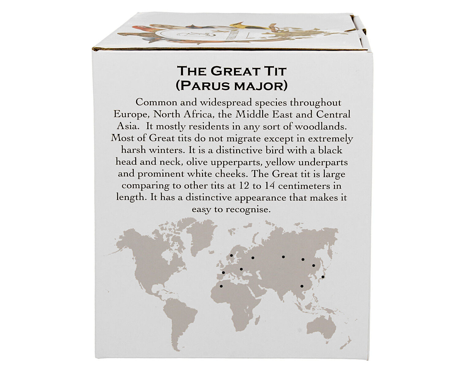 DUO World of Birds 400 ml Becher mit Teesieb THE GREAT TIT New Bone China Porzellan – Bild 7