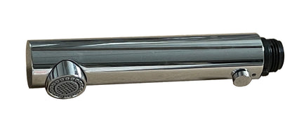 Ausziehauslauf E-1211-00 CHROM passend zu AquaCucina 45005-00 Armatur LAGO S in CHROM Zugauslauf mit Laminar-Dualbrause