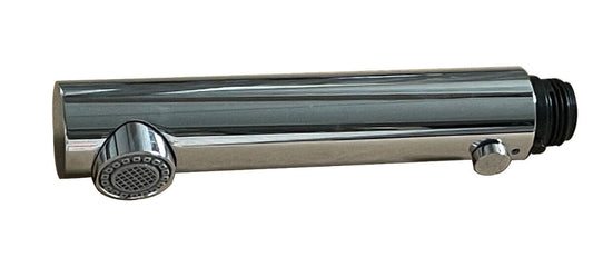 Ausziehauslauf E-1211-00 CHROM passend zu AquaCucina 45005-00 Armatur LAGO S in CHROM Zugauslauf mit Laminar-Dualbrause