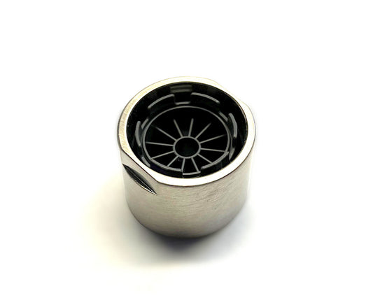 Strahlregler für Niederdruck Armatur PEPPER in steelfinish von Aqua Cucina / Luftsprudler / Ersatzteil