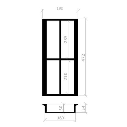 Besteckeinsatz 30er Schublade B 190 x T 472 mm passend für Hettich ArciTech 16+19 mm Schubladen