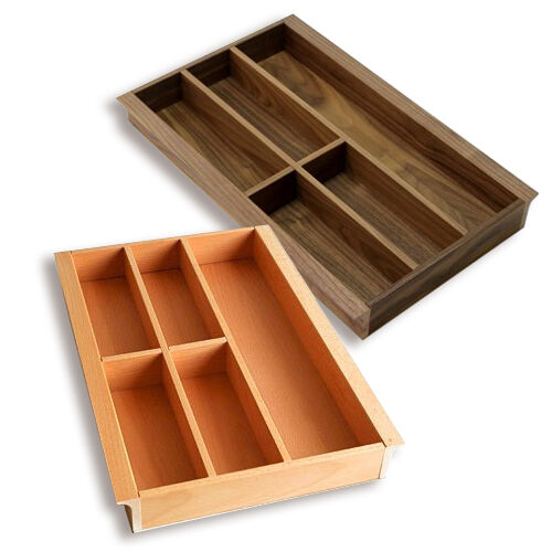 Besteckeinsatz 40er Schubl. B 312 x T 472 mm passend für Blum Tandem 19 mm Schubladen