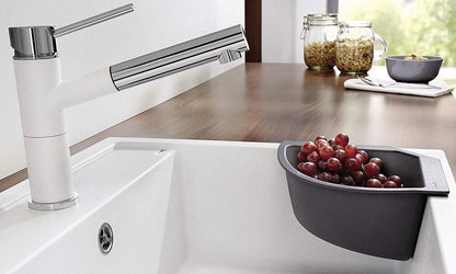 BLANCO 235866 Eck-Schale aus Kunststoff schwarz / Spülenzubehör / Abtropfschale – Bild 2