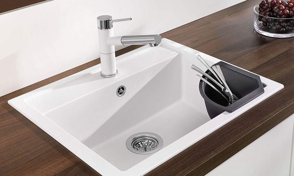 BLANCO 235866 Eck-Schale aus Kunststoff schwarz / Spülenzubehör / Abtropfschale – Bild 3