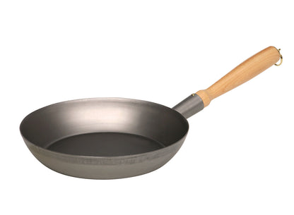 RIESS 0564-123 Eisen Holzknechtpfanne Ø 24 cm mit Holzgriff / Eisenpfanne