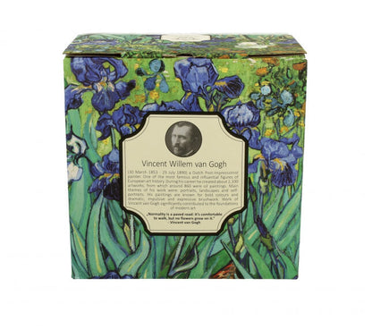 DUO ART GALLERY Tasse mit Teekanne IRISES inspired by Van Gogh New Bone China Porzellan – Bild 4