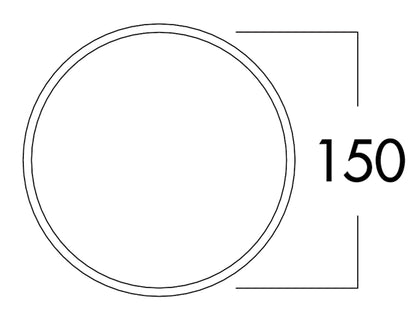 Mauerkasten COMPAIR® flow Star GTS / flowstar / flow-Star/ Compair flow (System Ø 150 / 125)