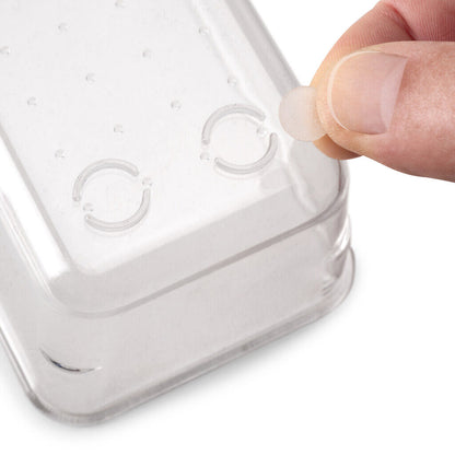 emuca Organizer-Würfel-10er Cube Kit für Schublade, Kunststoff, Transparent / Schubladen-Organizer