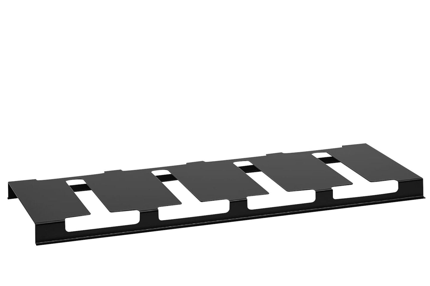 Aluments Quader-Rack Gläserhänger 60 cm in SCHWARZ / Regalsystem / Modulregal – Bild 2