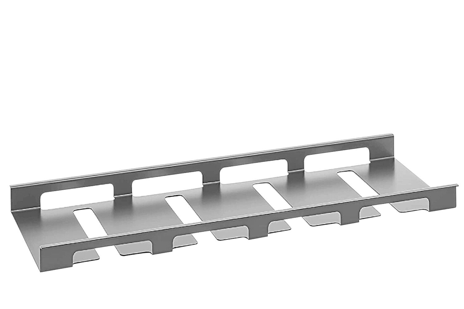 Aluments Quader-Rack Gläserhänger 60 cm in NEUSILBER / Regalsystem / Modulregal
