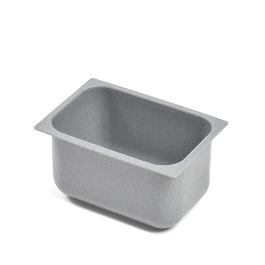 HAILO 1009339 Utensiliendepot 0,7 Liter grau für Abfallsorter XXL / Ersatzeimer