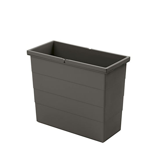 HAILO 1129669 Inneneimer 21 Liter in dunkelgrau für Abfallsorter CARGO / Eimer / Abfalleimer