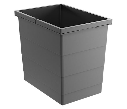 HAILO 18 Liter Inneneimer 1129959 basaltgrau für Abfallsorter Raumspar Tandem / Eimer / Ersatzeimer