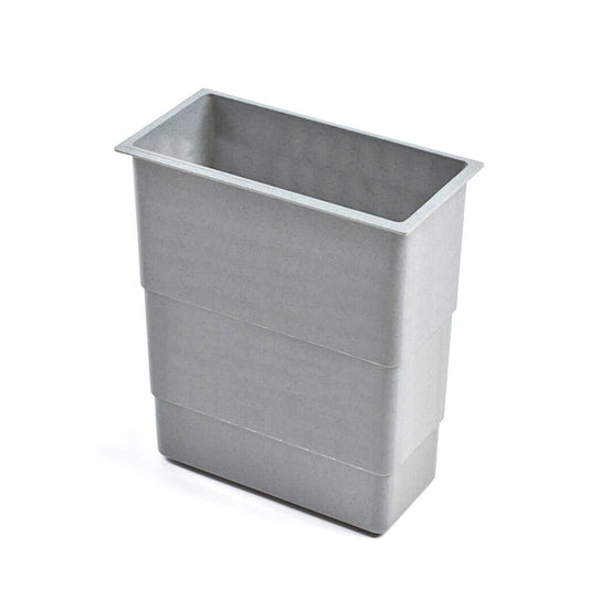 HAILO 1133079 Putzmittelkorb 4,1 Liter grau für Abfallsorter XXL / Ersatzeimer