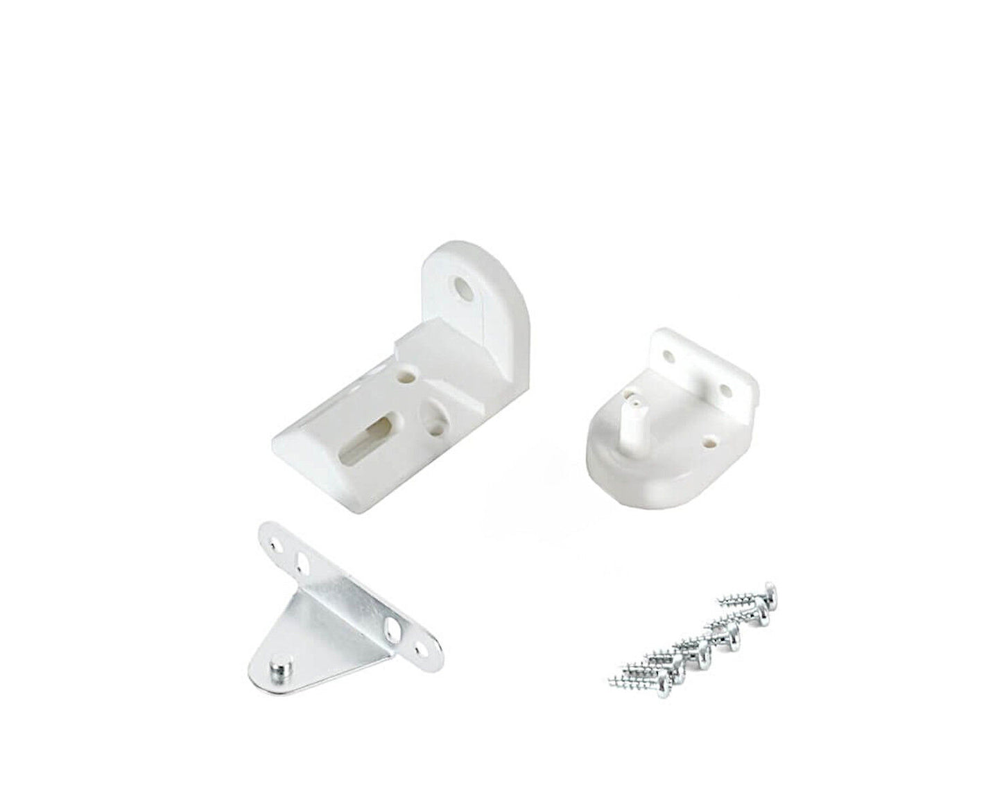 HAILO Montagezubehör in weiß für Mono 12, Mono 15 und Compact-Box M / Montageset / Befestigung