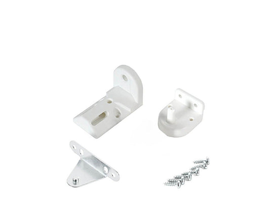 HAILO Montagezubehör in weiß für Mono 12, Mono 15 und Compact-Box M / Montageset / Befestigung