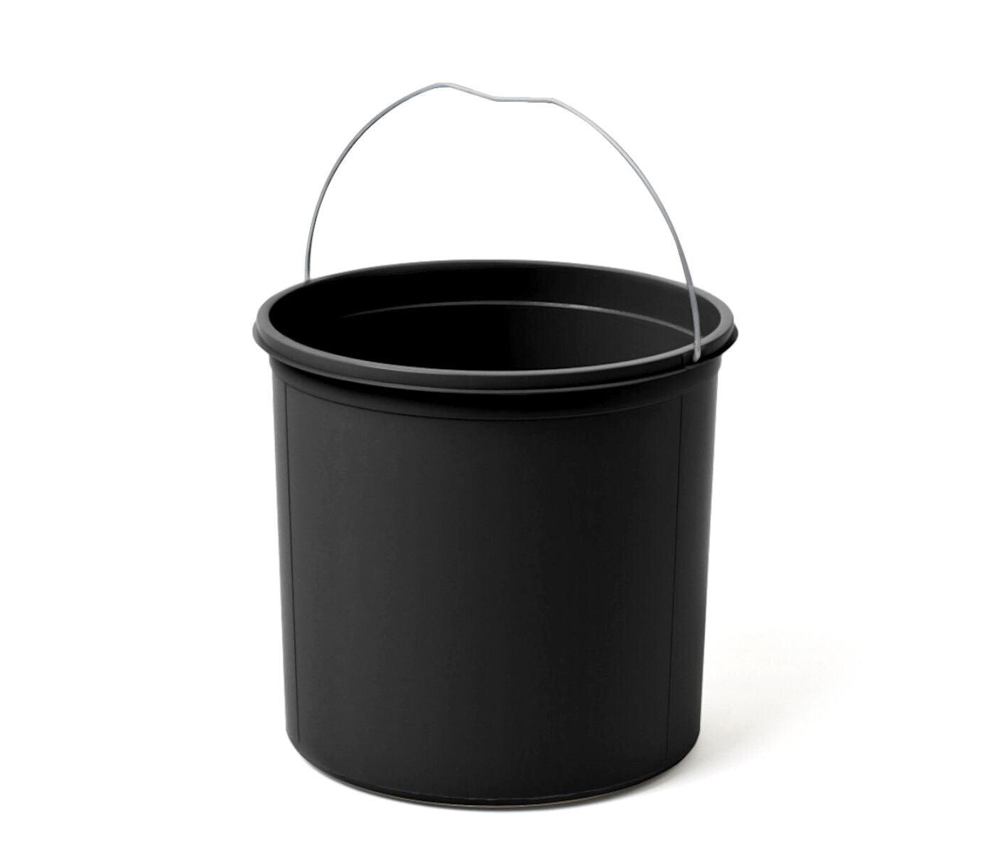 HAILO Inneneimer 1226579 in schwarz mit 12 Liter Volumen für Abfalleimer MONO / Ersatzeimer