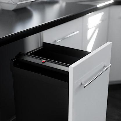 HAILO 3273101 Wertstoffbox 53 Liter ab 40 cm Unterschrank mit Auszugsschublade / Mülleimer – Bild 5