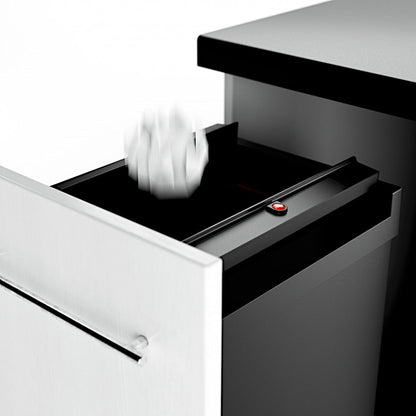 HAILO 3273101 Wertstoffbox 53 Liter ab 40 cm Unterschrank mit Auszugsschublade / Mülleimer – Bild 6