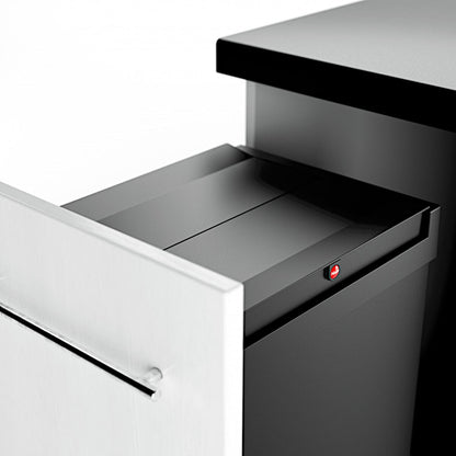 HAILO 3273101 Wertstoffbox 53 Liter ab 40 cm Unterschrank mit Auszugsschublade / Mülleimer – Bild 4