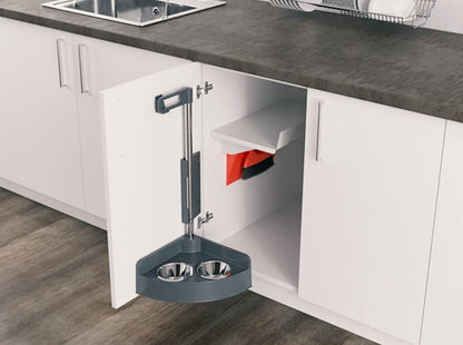 HAILO 3291001 Futterstation KATZE für Unterschrank ab 40 cm / Futtermittelstation – Bild 2
