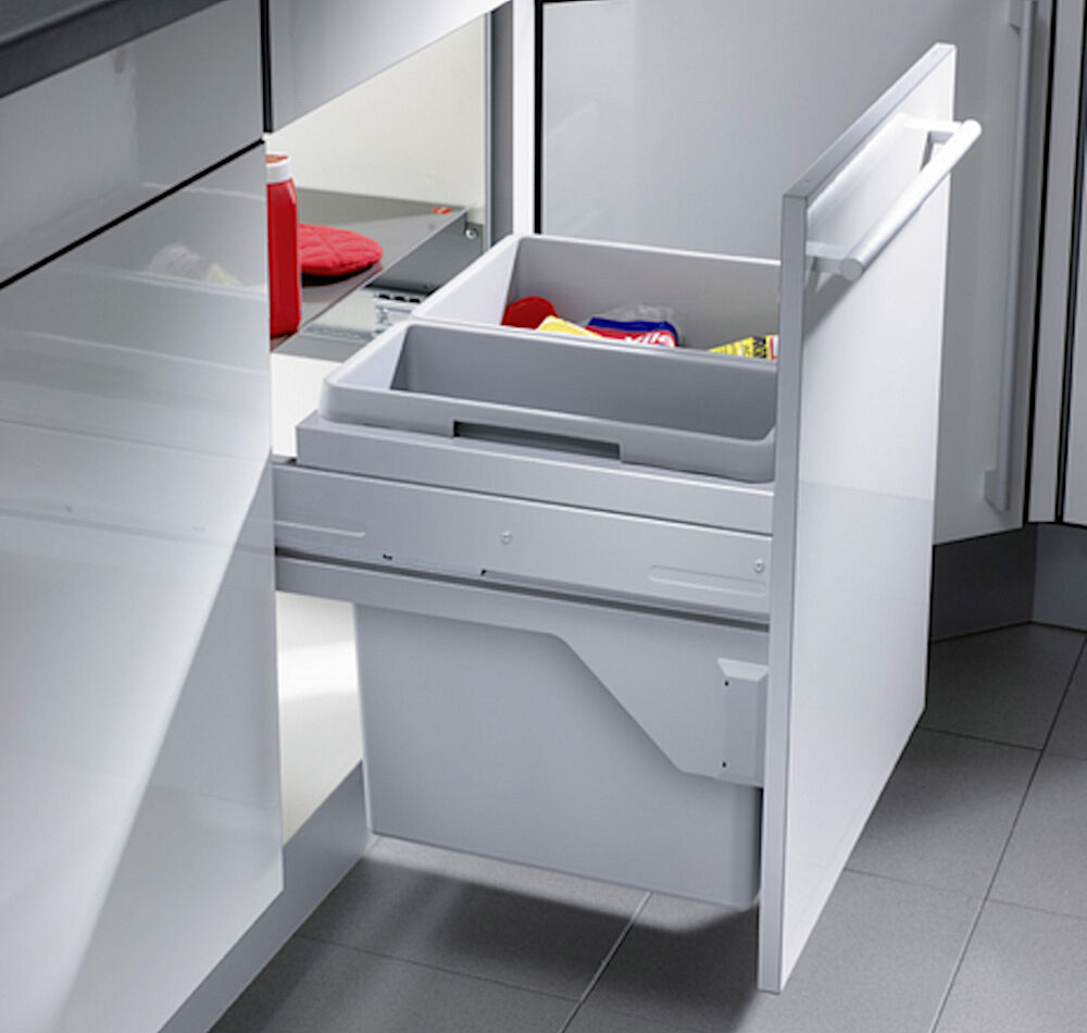 HAILO 3610521 Abfallsorter EURO CARGO S 500 30/19 / 50 cm Schrankbreite / Abfalltrennsystem – Bild 3