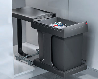 HAILO Abfallsorter 20 Liter SOLO 20 AUTOMATIC ab 40 cm Schrankbreite – Bild 3