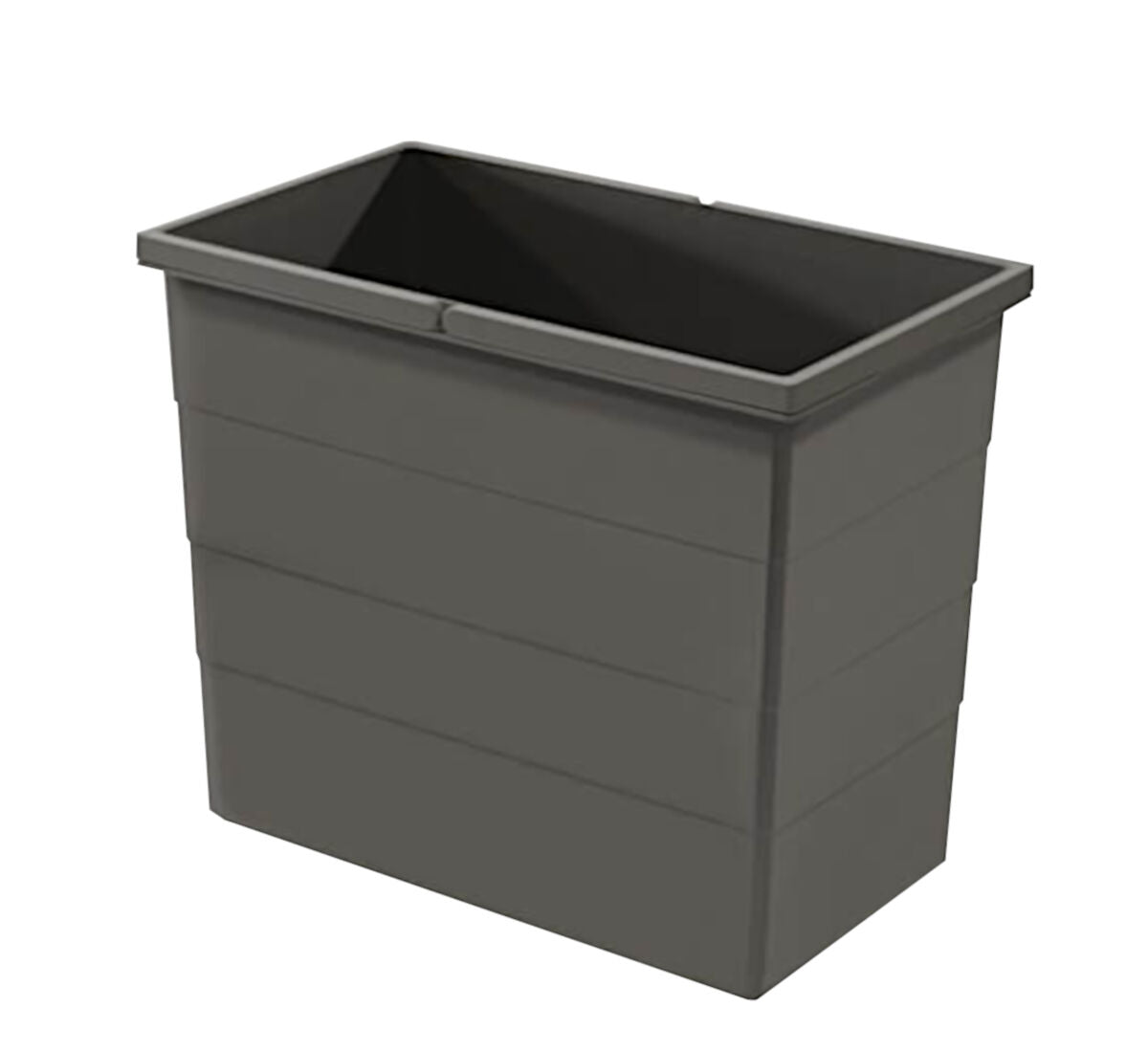 HAILO 1129969 Inneneimer 28 Liter dunkelgrau für Abfallsorter CARGO und TANDEM / Eimer / Ersatzeimer / Abfalleimer