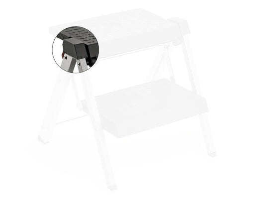 HAILO 1047709 Abdeckkappe links für Trittleiter STEP-FIX in Graphitgrau / Kappe / Ersatzteil