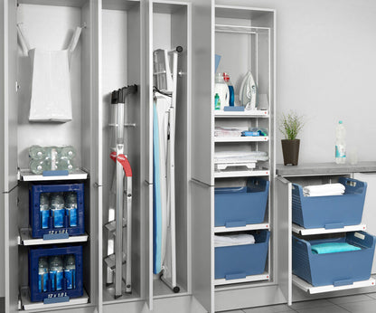 TIDY 2-fach Wäschebehälterauszug S 600 mit Vollauszug und Dämpfung / HAILO 3270-69 / Schrankausstattung / Wäschebox /… – Bild 4