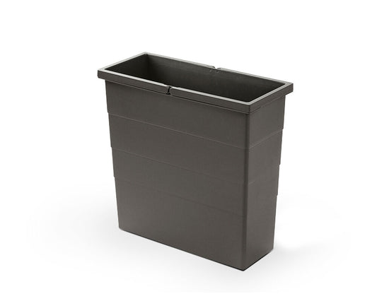 HAILO 1139009 Inneneimer 17 Liter in dunkelgrau für Abfallsorter CARGO / Eimer / Abfalleimer