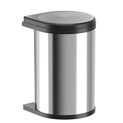 HAILO Abfallsorter MONO 20 mit 20 Liter Abfallvolumen ab 40 cm Schrankbreite, Edelstahl / schwarz / HAILO 3520001