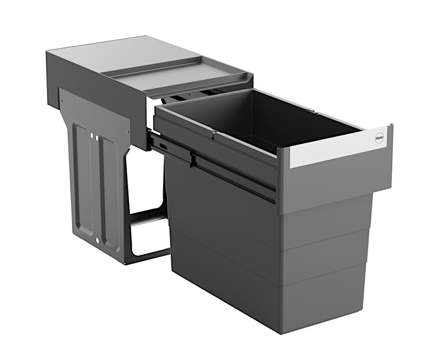 HAILO Abfallsorter TANDEM 28 ab 40 cm Schrankbreite / AS Tandem 4. Generation
