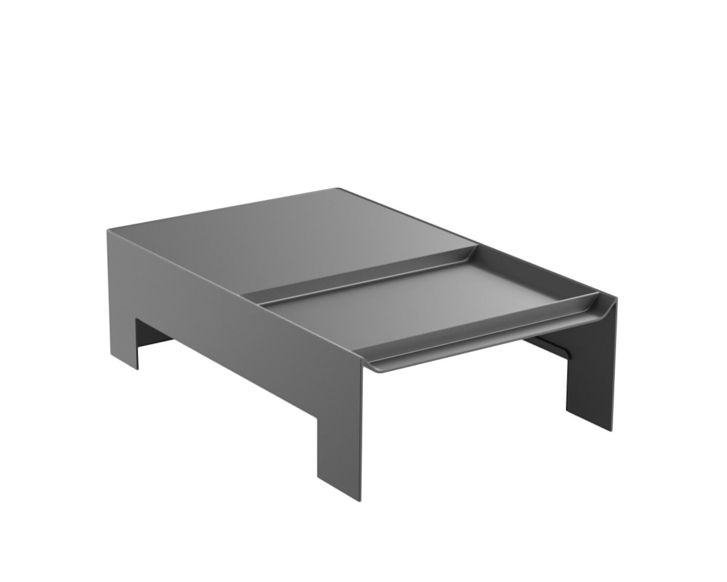 HAILO Ersatzdeckel 1224589 für Abfallsorter TANDEM / Systemdeckel / Ablage