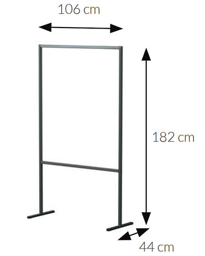 HAILO CW 2 CARE WALL 3090101 - praktische Trennwand einfach montierbar / CW2 / Trennwand / Schutzwand – Bild 2