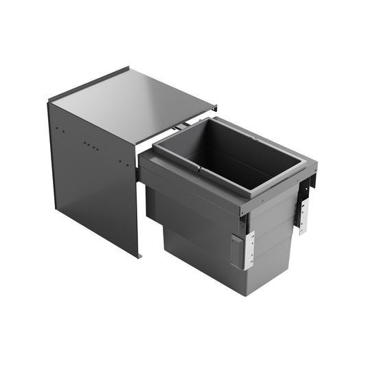 HAILO 3608611 AS Cargo Aqua 600 28 mit 28 Liter Volumen für 60 cm Schrankbreite / Abfalltrennsystem